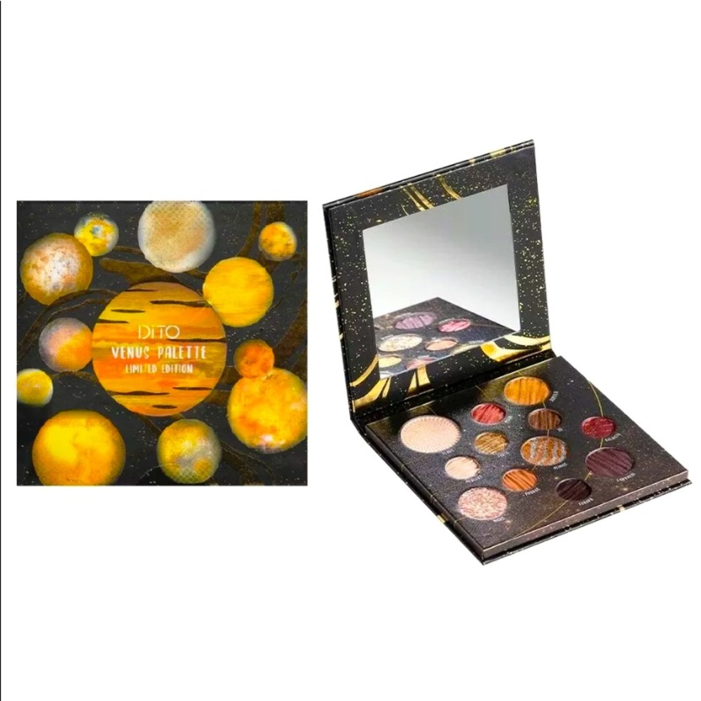 NIB DITO Cosmetics Limited Edition Venus 12 Shade Palette